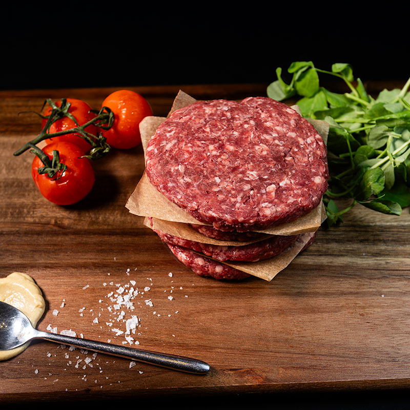 Angus beef burgers